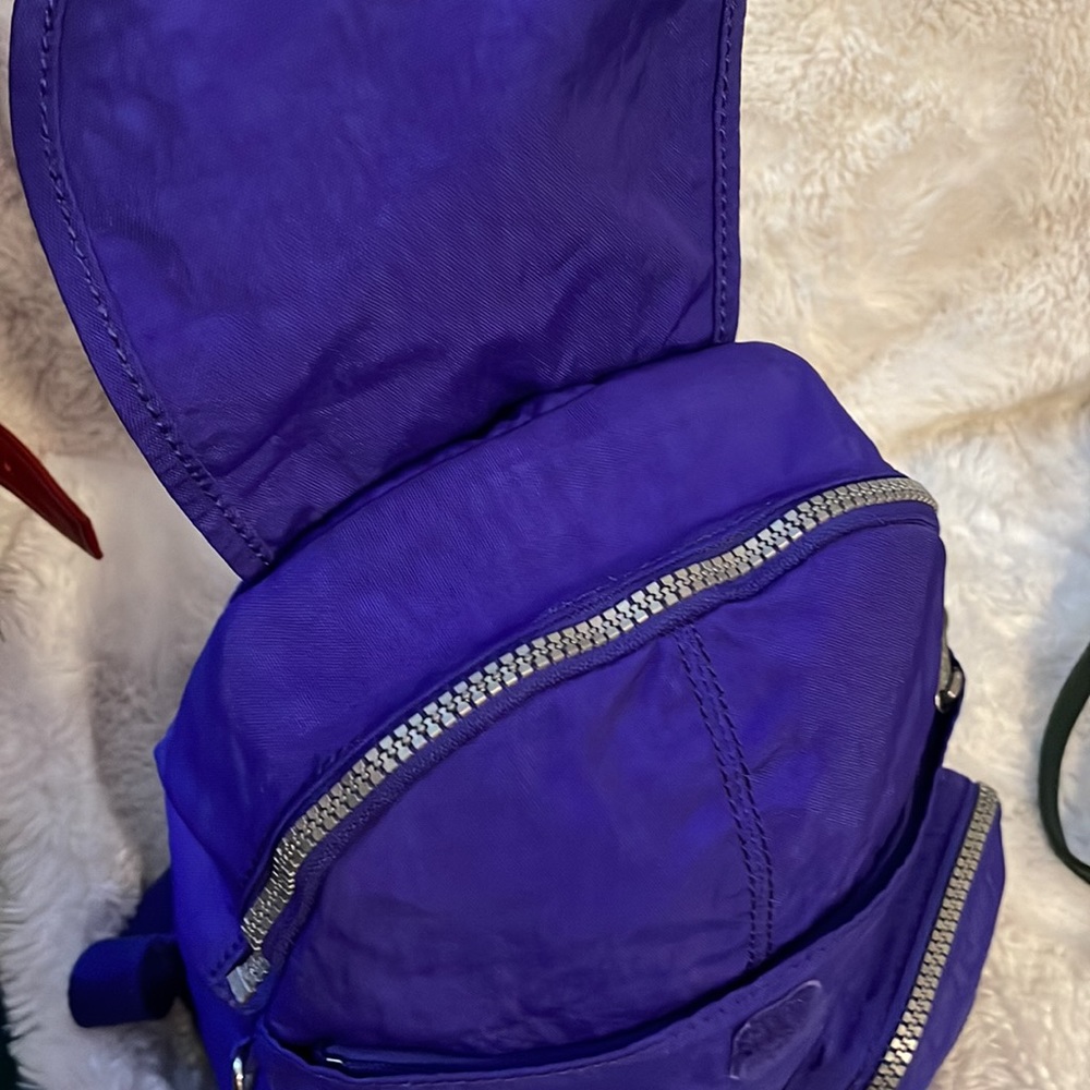 Kipling Backpack Purple Small Lovebug - image 7